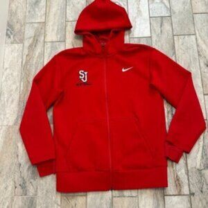 NEW Nike women's small red St. John's University Softball jacket MSRP $125